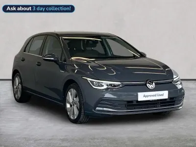 Used VW Golf VII Style 150 HP (110 kW) 2021 Grey Hatchback