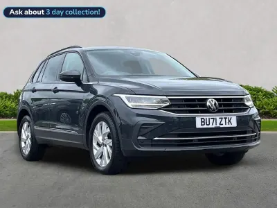 Begagnad VW Tiguan S 150 HK (110 kW) 2022 Grå SUV