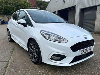 Used Ford Fiesta ST-Line 95 HP (69 kW) 2021 White Hatchback