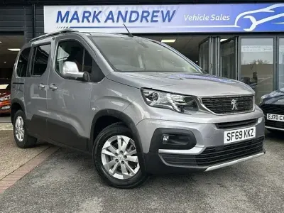 Used Peugeot Rifter Allure 131 HP (96 kW) 2020 Grey MPV