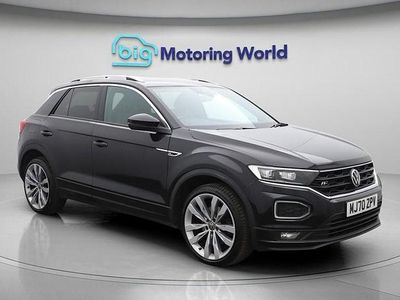 Used VW T-Roc R-line 150 HP (110 kW) 2020 Black SUV