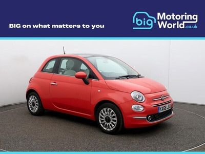 used Fiat 500 1.2 Lounge Hatchback 3dr Petrol Manual Euro 6 (s/s) (69 bhp) Android Auto