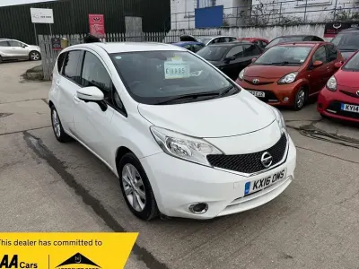 Używany Nissan Note S 98 KM (72 kW) 2016 Biały Hatchback