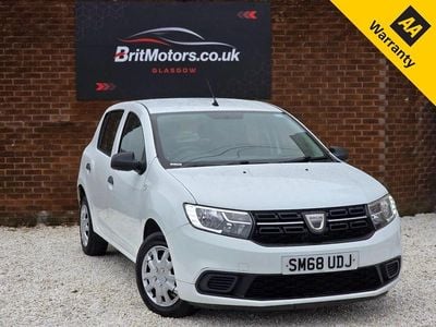 White Used 2018 Dacia Sandero Essentiel Hatchback | £5,395 (Fair price)