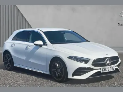 Begagnad Mercedes A180 Executive 134 HK (98 kW) 2025 Vit Halvkombi