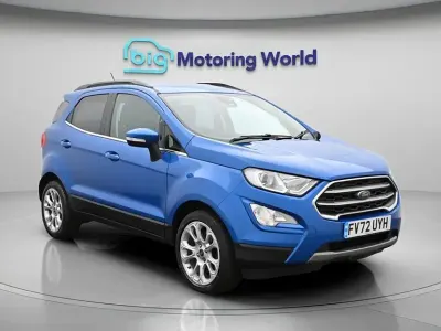 Usado Ford Ecosport Titanium 125 CV (91 kW) 2022 Azul SUV