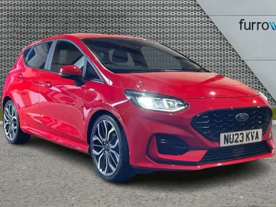 Used Ford Fiesta ST-Line X 99 HP (72 kW) 2023 Red Hatchback