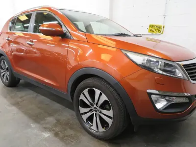 Used Kia Sportage 115 HP (84 kW) 2011 Orange SUV