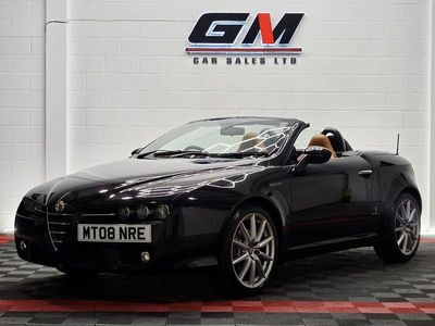 Black Used 2008 Alfa Romeo Spider Cabriolet | £7,495