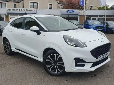 Used Ford Puma ST-Line 125 HP (91 kW) 2020 White SUV
