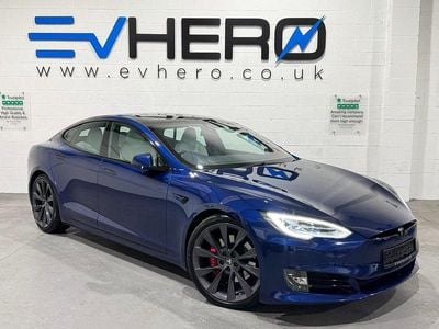 Blue Used 2020 Tesla Model S Performance Hatchback | £35,990 (Expensive)