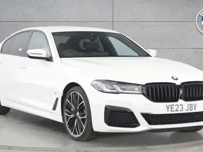Used BMW 530 M Sport 282 HP (207 kW) 2023 White Sedan