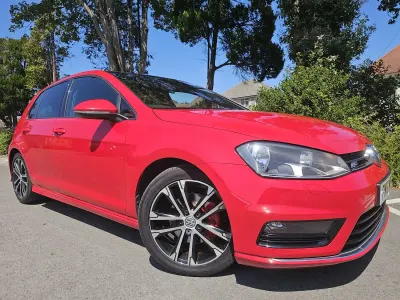 Used VW Golf VII R-line 150 HP (110 kW) 2016 Red Hatchback