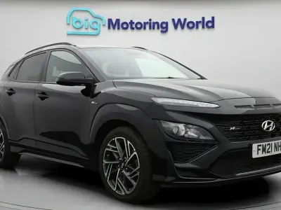 Second-hand Hyundai Kona N Line 120 CP (88 kW) 2021 Negru SUV