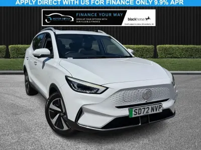 Used MG ZS Trophy 114 kW (156 HP) 2022 White SUV