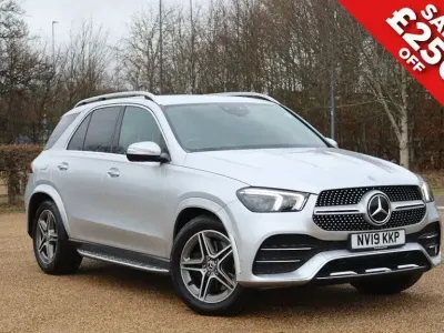 Usado Mercedes GLE300 AMG Line Premium 245 HP (180 kW) 2019 Prateado SUV
