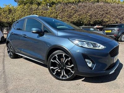 Usado Ford Fiesta Active X 2021 Azul Citadino