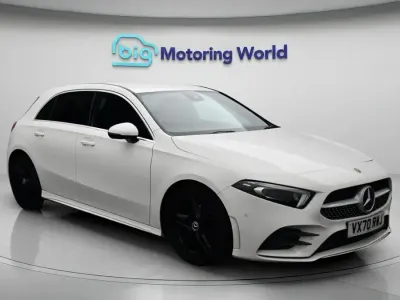 Used Mercedes A180 Executive 136 HP (100 kW) 2020 White Hatchback