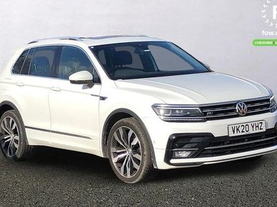 Used VW Tiguan R-line 150 HP (110 kW) 2020 White SUV