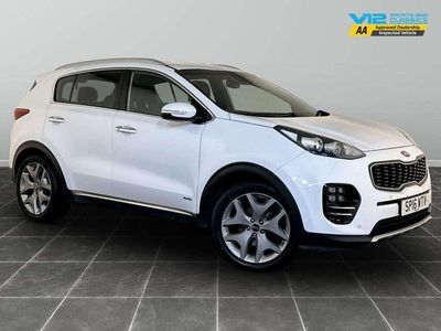 White Used 2016 Kia Sportage GT-Line SUV | £7,595 (A bit pricey)