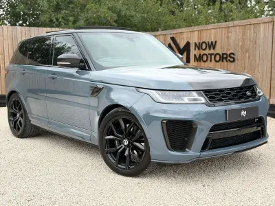 Used Land Rover Range Rover Sport SVR 2018 Blue SUV