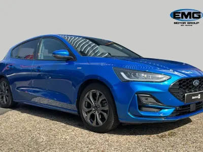 Used Ford Focus ST-Line 125 HP (91 kW) 2024 Blue Hatchback