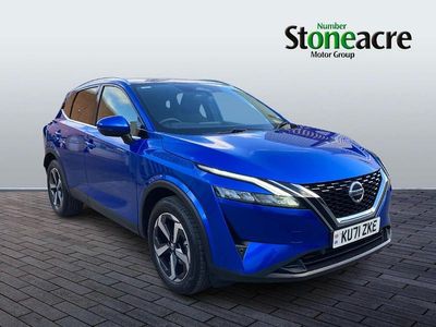 Used Nissan Qashqai N-Connecta 155 HP (114 kW) 2021 Blue SUV