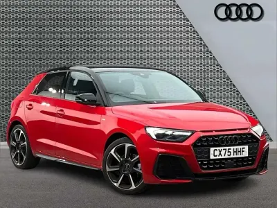 Used Audi A1 Black Edition 113 HP (83 kW) 2025 Red SUV