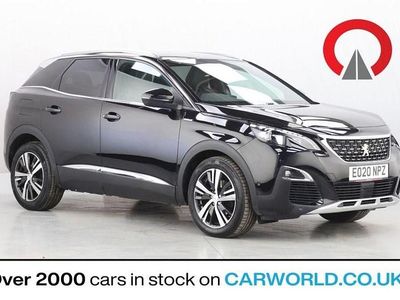 Used Peugeot 3008 GT-line 130 HP (95 kW) 2020 Black SUV