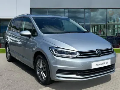 Used VW Touran Match 150 HP (110 kW) 2025 Oyster silver metallic MPV