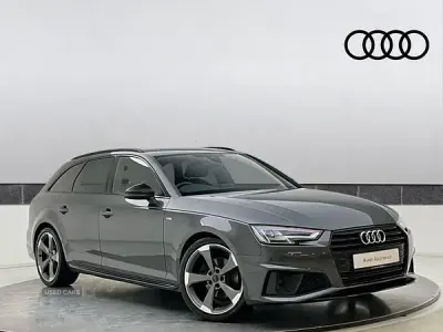 Used Audi A4 Black Edition 150 HP (110 kW) 2019 Grey Estate