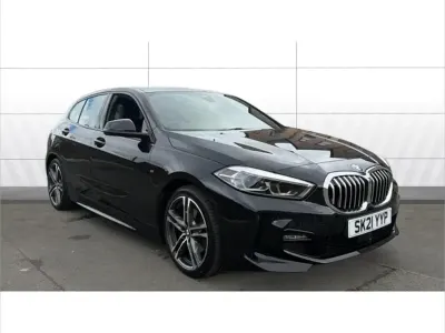 Used BMW 118 M Sport 138 HP (101 kW) 2021 Black Hatchback