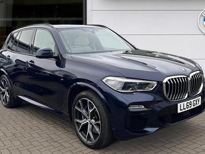 Used BMW X5 M Sport 389 HP (286 kW) 2019 Blue SUV