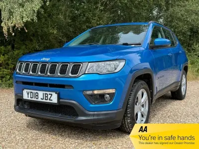 Used Jeep Compass Longitude 140 HP (102 kW) 2018 Blue SUV