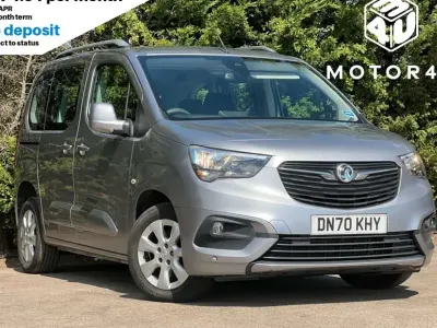Used Vauxhall Combo S 100 HP (73 kW) 2020 Grey MPV