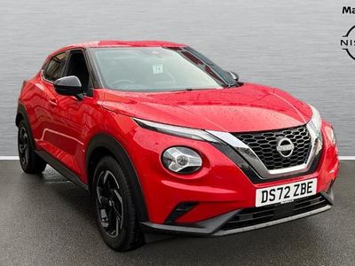 Used Nissan Juke N-Connecta 114 HP (83 kW) 2022 Red SUV