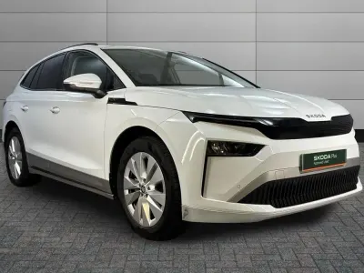 Usado Skoda Enyaq iV SE L 150 kW (204 CV) 2025 Blanco SUV