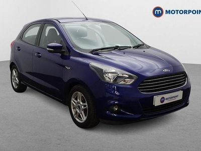Used Ford Ka Zetec 2018 Blue Sedan