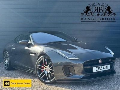 Używany Jaguar F-Type Chequered Flag 300 KM (220 kW) 2019 Szary Coupe