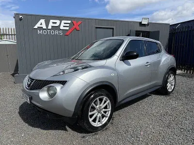 Used Nissan Juke N-TEC 117 HP (86 kW) 2013 Silver SUV
