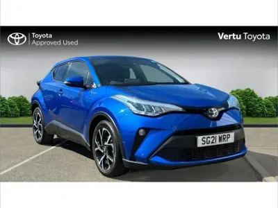 Used Toyota C-HR Design 120 HP (88 kW) 2021 Blue SUV