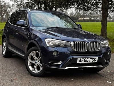 Begagnad BMW X3 xLine 190 HK (139 kW) 2016 Blå SUV