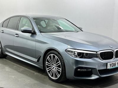 Used BMW 520 M Sport 190 HP (139 kW) 2018 Blue Sedan