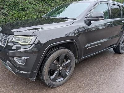 Used Jeep Grand Cherokee Overland 250 HP (183 kW) 2017 Black SUV