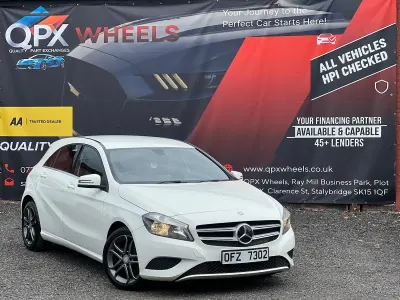 Used Mercedes A180 2013 White Hatchback