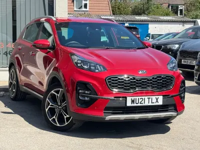 Used Kia Sportage GT-Line 134 HP (98 kW) 2021 Red SUV