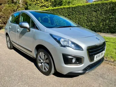 Second-hand Peugeot 3008 Active 120 CP (88 kW) 2016 Argintiu SUV