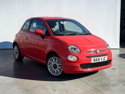 Used Fiat 500 Pop Star 69 HP (50 kW) 2016 Pink Hatchback