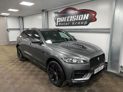 Grey Used 2018 Jaguar F-Pace R-Sport SUV | £15,495 (Fair price)