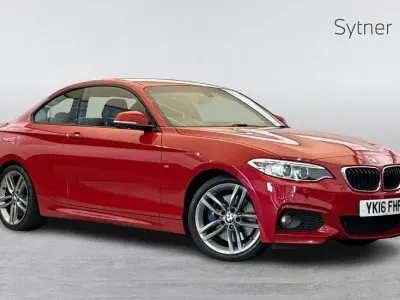 Used BMW 225 M Sport 221 HP (162 kW) 2016 Red Coupe